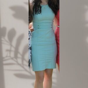 Chic Mint Sleeveless Dress